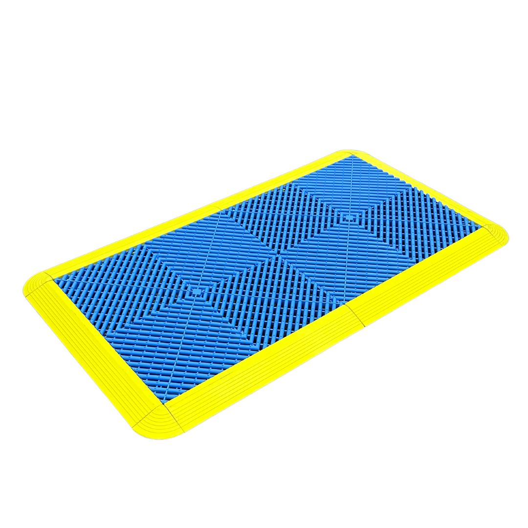 Sky Blue 1x2 Anti-Fatigue TPE Mat